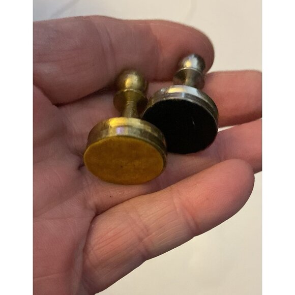 Vtg Solid Metal Incomplete 25 Chess Pieces For Mixed Media, Art, AS IS Repurpose - Picture 15 of 16